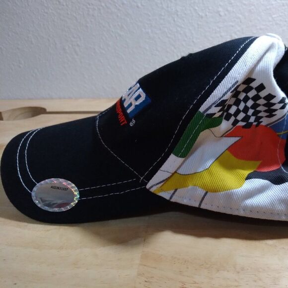 NWT Drew Pearson NASCAR Logo Strap Back Hat - Picture 6 of 10